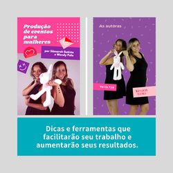 Ebook "Produção de eventos para mulheres" por Samarah Batista e Wendy Palo